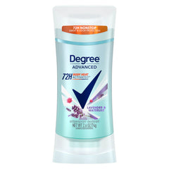 Degree Advanced Women's Deodorant Stick Lavender & Waterlily - 74g Degree