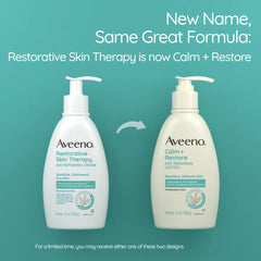 Aveeno Calm + Restore Oat Repairing Lotion – For Sensitive & Dry Skin Aveeno