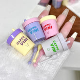CAPPUVINI Stain-resistant Straw Cup Lip Gloss 3(Pcs) Set Cappuvini