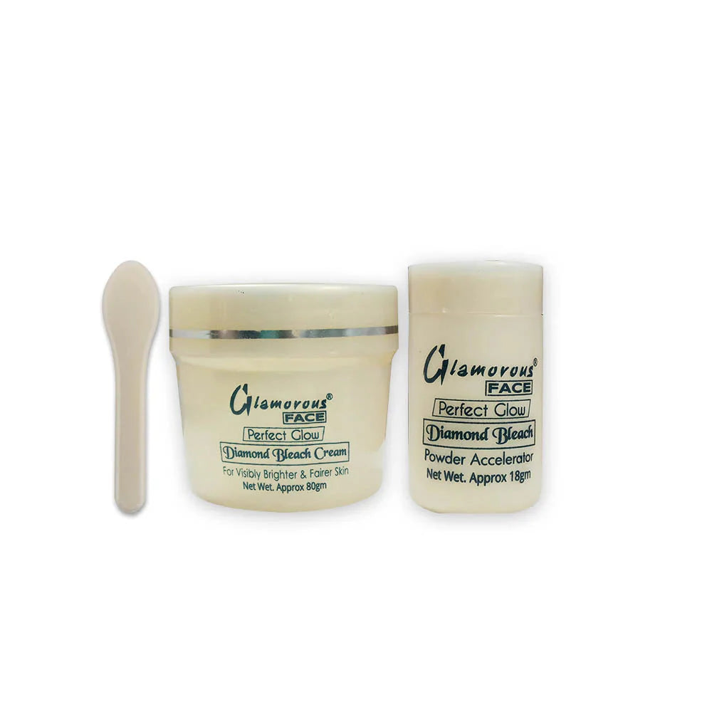 Glamorous Face Perfect Glow Diamond Bleach Cream - Large Glamorous Face