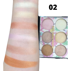 Miss Rose Highlighter Palette Miss Rose