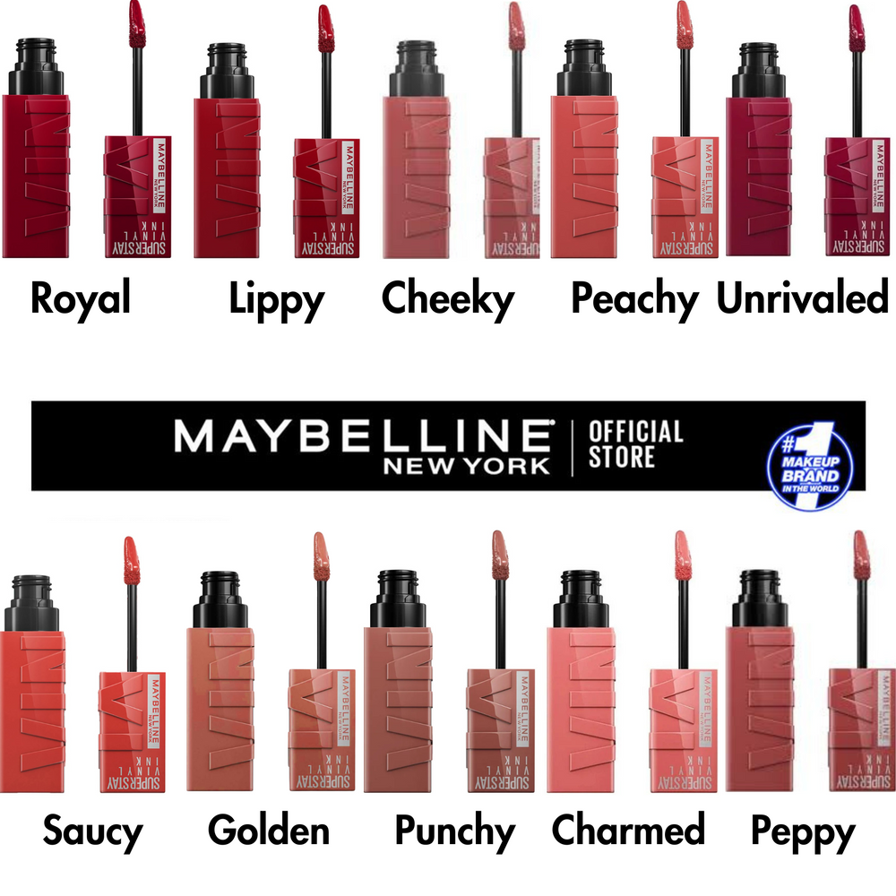 Maybelline Super Stay Vinyl Ink Liquid Lipstick Maybelline