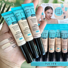 Fitme Full Coverage Water Proof Anti Aging 5 in 1 Concealer Notevas