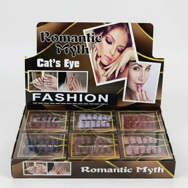 Romantic Myth Cat's Eye Fashion Press-On Nails Romantic Myth