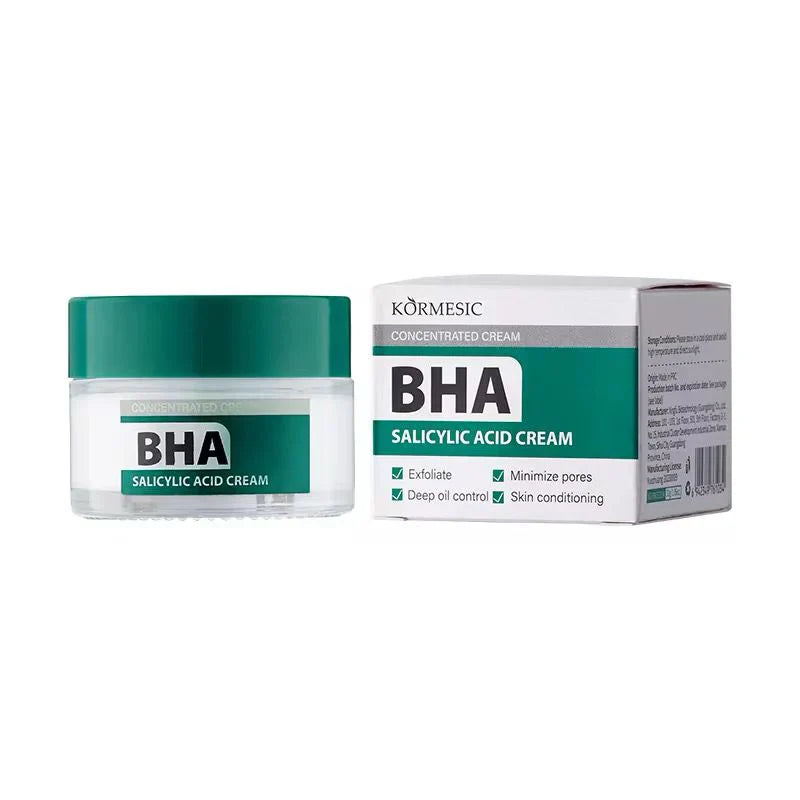 KORMESIC BHA Salicylic Acid Cream with Ceramide & Hydrolysed Collagen KORMESIC