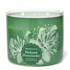 Bath & Body Works Backyard Honeysuckle 3-Wick Candle 411g Bath And Body Works