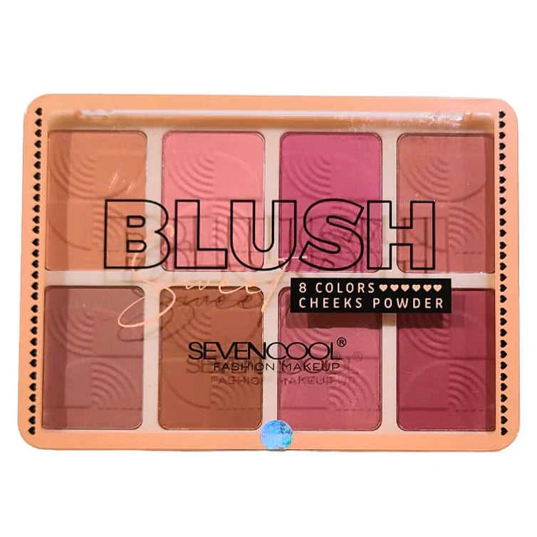 Seven Cool Matte Blush 8 Colors Seven Cool