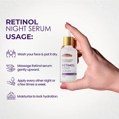 Saeed Ghani Retinol Skin Recharge & Anti-Aging Night Serum - 30ml Saeed Ghani