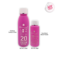 Glamorous Face Oxidizing Emulsion Cream 20 Volume With Face Blond Glamorous Face