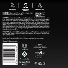 Axe Bodyspray Black 150ml Axe