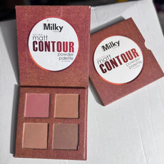 Milky Sun Club Matt Contour Powder Palette Milky