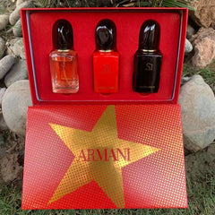 Si Perfumes Gift Set (3x 30ml) - Dubai - 100% Original Testers Armani