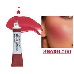 Huda Matte me Liquid Blusher Waterproof - 15ml Huda Matte Me