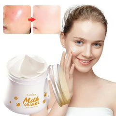 SADOER Orange Milk Vitamin C Face Cream – Whitening & Brightening Moisturizer Sadoer