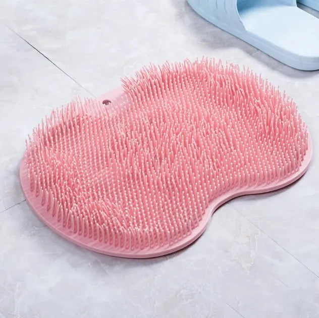 2-in-1 Silicone Bath Foot and Back Scrubber Cosmia.pk