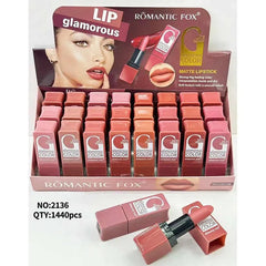 Romantic Fox LIPSTICK Set (6 Pcs) Romantic Fox