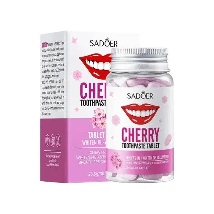 Sadoer 2 in 1 Solid Toothpaste Tablets 28.5g Sadoer