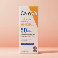 CareVa Hydrating Mineral Sunscreen SPF 50 - 75ml CareVa
