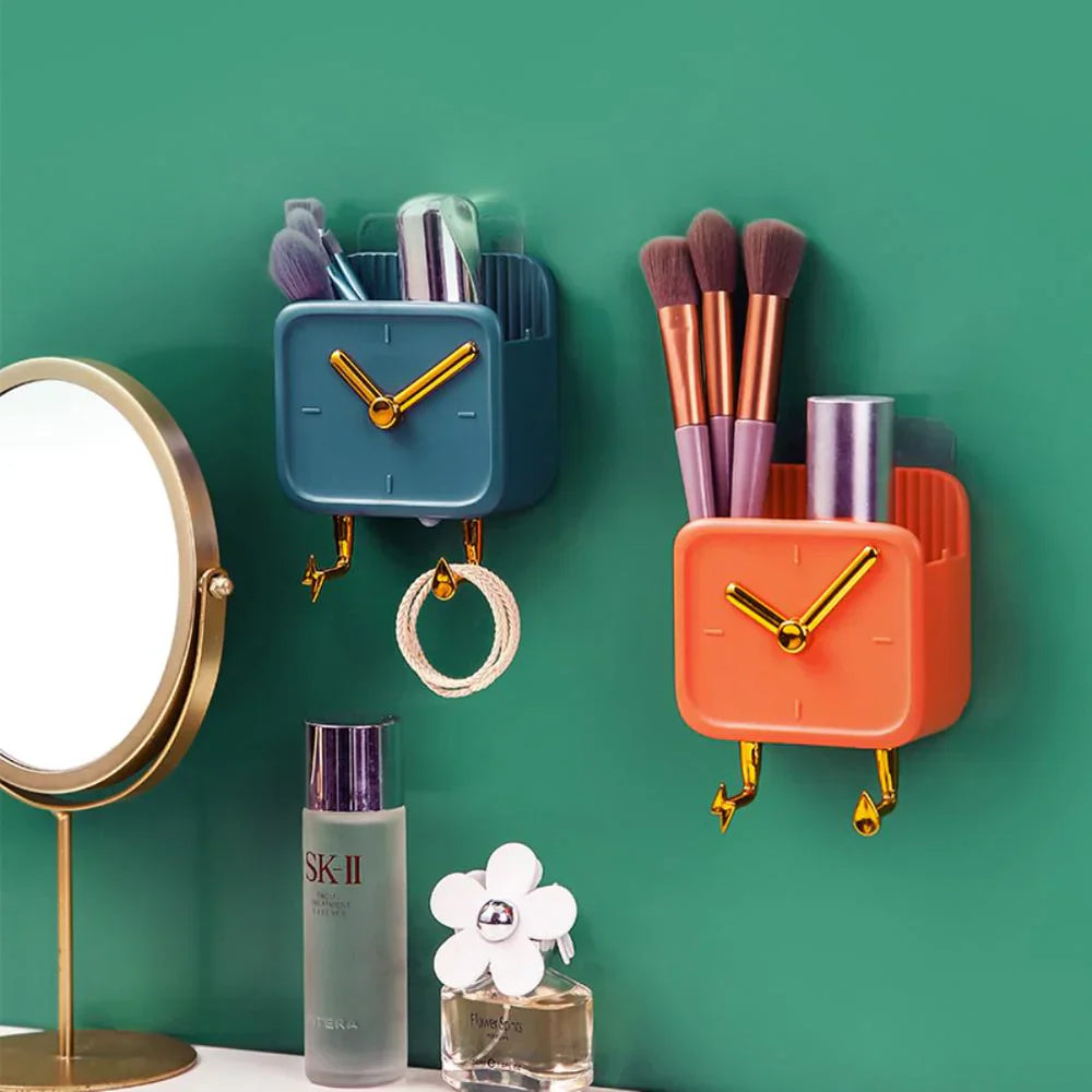 Creative Wall Mounted Multipurpose Storage Rack - Random Color Cosmia.pk
