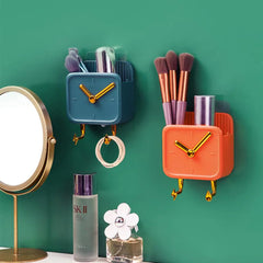 Creative Wall Mounted Multipurpose Storage Rack - Random Color Cosmia.pk