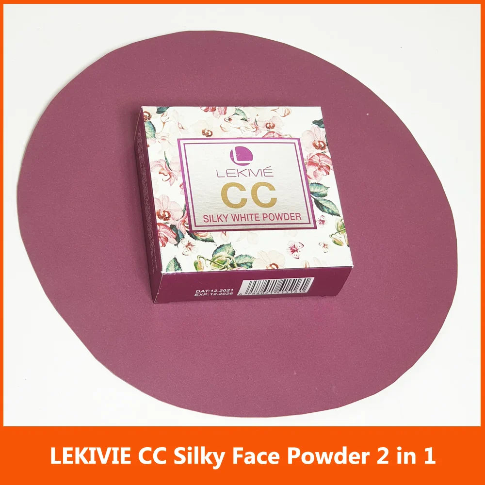 Lekivie CC Silky White Face Powder 2 in 1 Lekivie