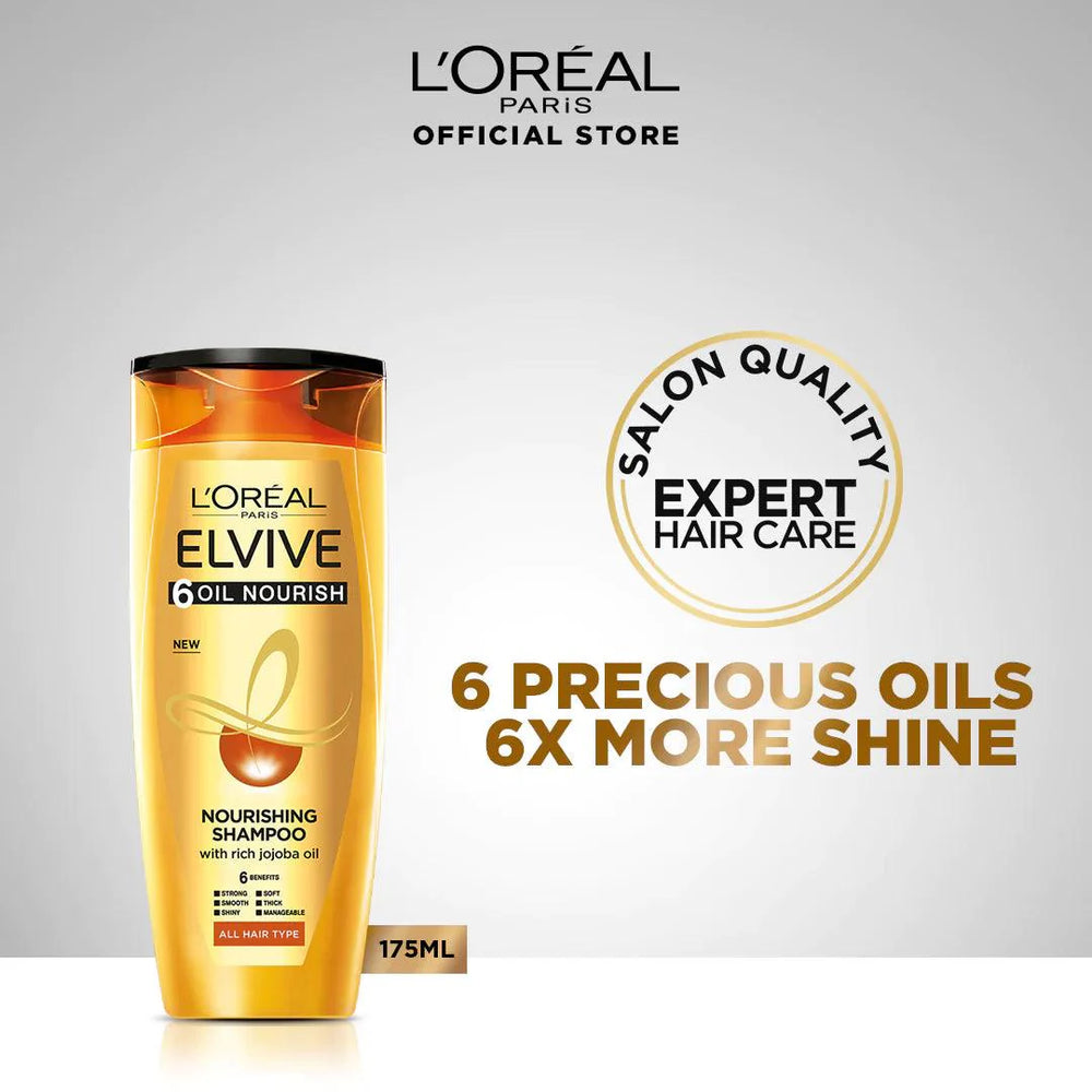 Loreal Paris Elvive 6 Oil Nourish Shampoo Loreal Paris