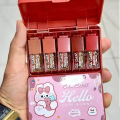 Color Castle Long Lasting Lip Gloss - 5Pcs Color Castle