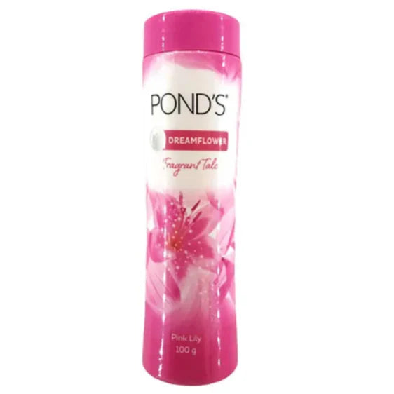 Pond's Dream flower Pink Lily Fragrant Talcum - 100g Pond's