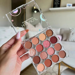 Hudamoji Fashion Eyeshadow Palette - 16 Colors Hudamoji