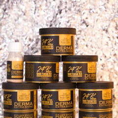 Derma Extra Shine 24k Gold Facial 6 Step Kit Derma Extra Shine