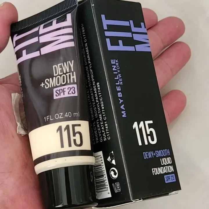 Fitme Foundation Tube Dewy + Smooth SPF23 40ml Maybelline