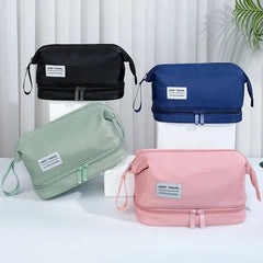 Multipurpose Double Layer Ultimate Makeup Cosmetic Bag Cosmia