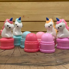 Unicorn Keychain Lip Balm Each Cosmia.pk