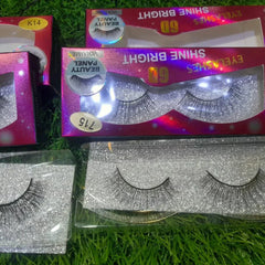 6D Eyelashes Pack of 2Pcs Cosmia.pk