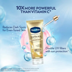 Vaseline Gluta-Hya Serum Burst UV Lotion - Flawless Bright - 200ml Vaseline