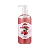 KORMESIC exfoliating whitening Cherry body scrub & shower gel 280ml KORMESIC