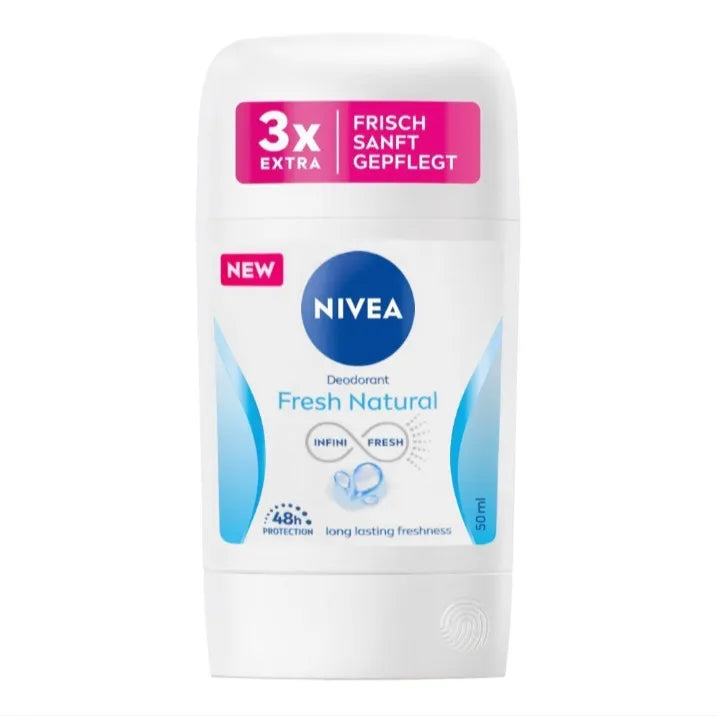 Nivea Fresh Natural Infini Fresh 48 H Antiperspirant Deodorant Stick Nivea