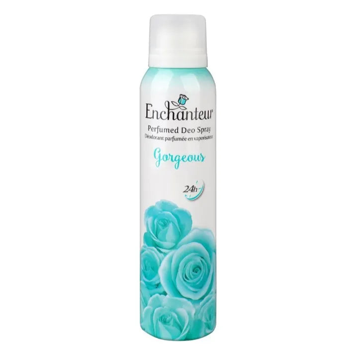 Enchanteur Gorgeous Perfumed Deo Spray, 24 Hours Lasting, For Women, 150ml Enchanteur