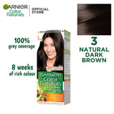 Garnier - Color Naturals Hair Colors - 3 Dark Brown Garnier