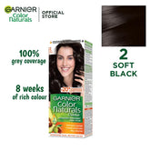 Garnier - Color Naturals Hair Colors - 2 Soft Black Garnier