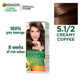 Garnier - Color Naturals Hair Colors - 5.1/2 Creamy Coffee Garnier