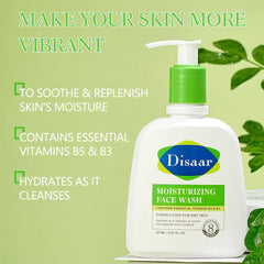 Disaar Moisturizing Face Wash with Amino Acids, Vitamin B5 & B3 DISAAR