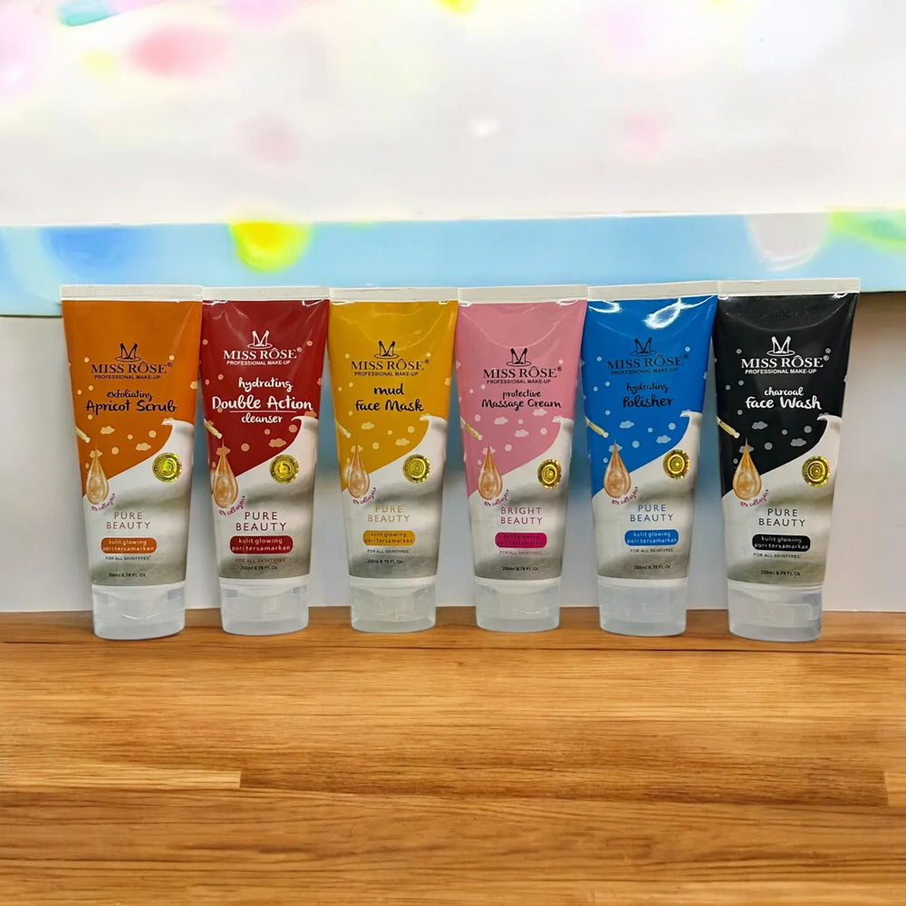 Miss Rose facial Series 6 Pcs - Each Tube 200ml Miss Rose