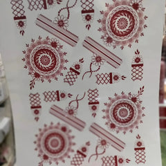 Waterproof Mehndi Tattoo Stickers – Red Henna Designs Cosmia.pk