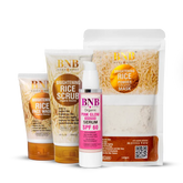 BNB Opulent Glow Bundle (Rice Extract Kit + Pink Glow SPF60 50ml) BnB