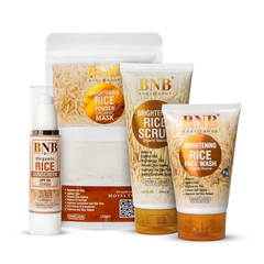 BNB Rice Renewel Bundle ( Rice Kit + Rice Sunscreen SPF 60 - 50ml ) BnB