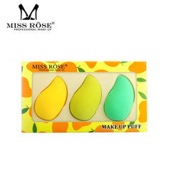 Miss Rose Beauty Precision Makeup Puff – Pack of 3 Miss Rose
