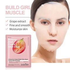 Sadoer Botany And Fruits Grape Bright Skin Face Sheet Mask - 25g Sadoer
