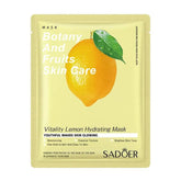 Sadoer Botany And Fruits Lemon Skin Beauty Face Sheet Mask - 25g Sadoer