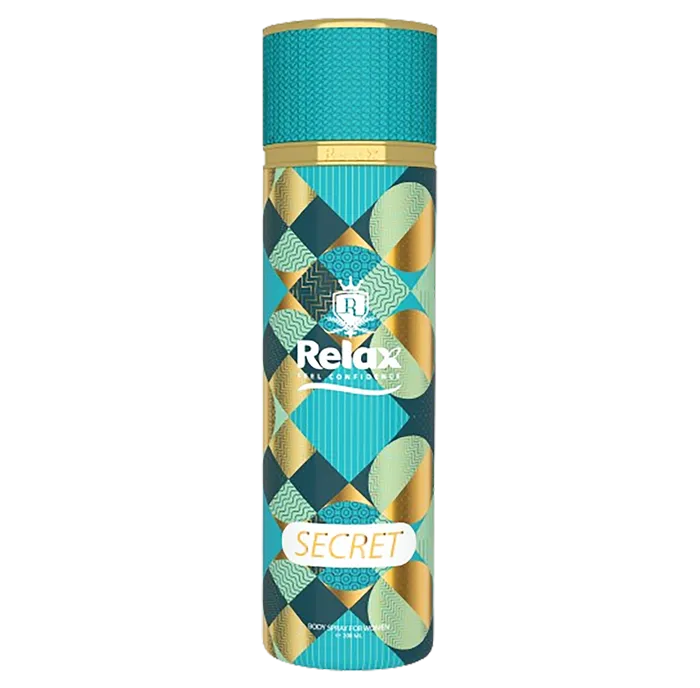 Relax Secret Body Spray For Men - 200ml Relax